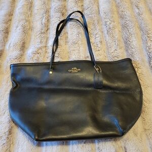 Coach Black Leather Purse
